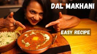 DAL MAKHANI RECIPE | EASY & DELICIOUS |  Restaurant Style Lentil Recipe + Jeera Rice