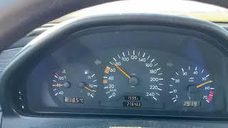 Mercedes W202 (1998) (C180)(122 HP) - Acceleration 0-100