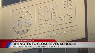 DPS votes to close, restructure 10 schools