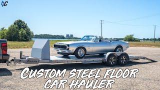 Custom Steel Floor GTF Car Hauler| Diamond C