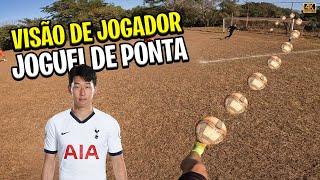 VISAO DE UM JOGADOR DE FUTEBOL, JOGANDO DE PONTA ESQUERDA IGUAL O COREANO SON HEUNG-MIN