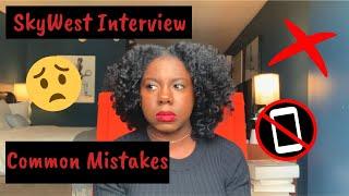 SKYWEST AIRLINES Flight Attendant Open Interview Common Mistakes: READ DESCRIPTION