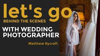 See how Award Winning wedding photographer creates stunning wedding photographs behind the scenes