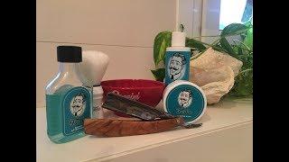 Rasatura Tradizionale: Preshave, Soap, Brush ed AS Furbo, Mastro Livi 7/8 Carboinox