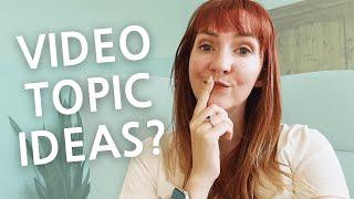 Coming Up with Video Ideas for Marketing: Where to Find Ideas and How to Recognize Good Ideas