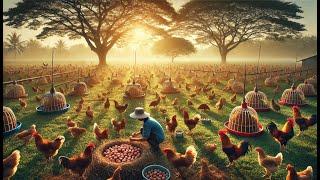 free range chicken farming