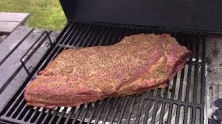 Let's Smoke A Beef Brisket On The Grill