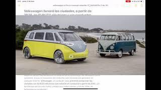 Volkswagen llenará las ciudades, a partir de 2025, de ID.BUZZ y sin conductor.