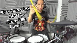 Drum Fills MANA (redobles, remates) Alex Gonzalez parte 1 - Ricardo Caldas