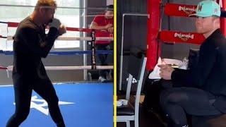  NEWS ALERT: LEAKED CANELO TRAINING SENDS MESSAGES TO CRAWFORD “TO SMALL” AND WILLIAM SCULL !