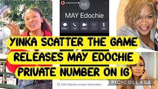 YINKA SCATTER THE GAME RELÉASES MAY EDOCHIE NÛMBER ON IG
