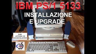 IBM PS/1 2133 UPGRADE Sound Blaster16 lettore CD Win 3.11 MS-DOS 5.0 #ibmps1 #ibmps2 #ibmat #ibmxt