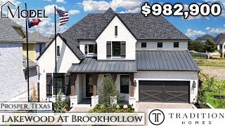 New Construction Homes in Dallas - Traditions Homes in Lakewood At Brookhollow Prosper, TX