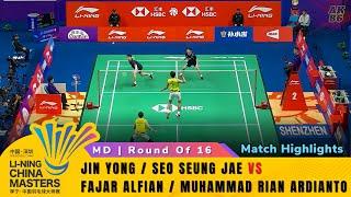 China Masters 2024 - R16 | Jin Yong/Seo Seung Jae vs Fajar Alfian/Muhammad Rian Ardianto