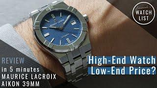 Review in 5 Minutes: Maurice Lacroix Aikon 39mm