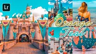 Lightroom Mobile Presets Free DNG | Lightroom Editing Tutorial | Orange and Teal Preset