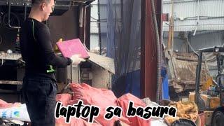 apat na cellphone at isang laptop ang napulot ko sa basura