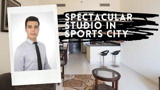 Spectacular Studio Apartment | Sports City  | Elite Tower for sale | House Land Properties