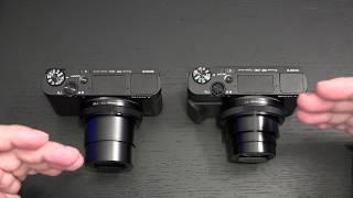 Sony RX100 VI vs RX100 V