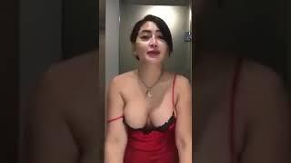 tante sarah lagi buka2an di gogo live