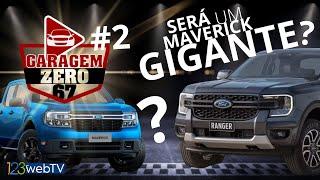 GARAGEM ZERO 67 #2 [NOVA RANGER 2023] Será que ela e um mini Maverick? #123webtv #fordranger