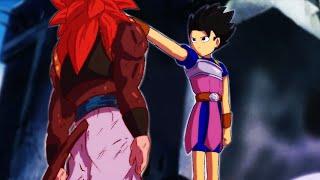 What if SSJ4 GOGETA Fought BASE CABBA?