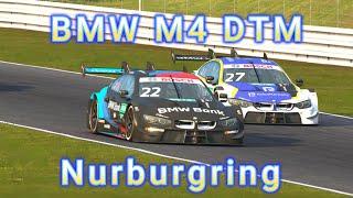 BMW M4 DTM  on the 24h Nürburgring track - Assetto Corsa