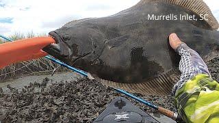 Afternoon Summer Flounder Fishing in Murrells Inlet, SC