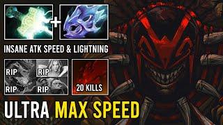 New Mid Guide Bloodseeker Ultra Max Speed Flash Insane Lightning Attack No Mercy Dota 2