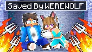 SAVED by a WEREWOLF in Minecraft!