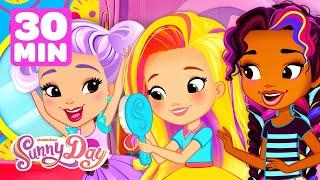 Sunny Gets a New Hairstyle With Her Best Friends!  | 30 Minute Compilation | Shimmer and Shine