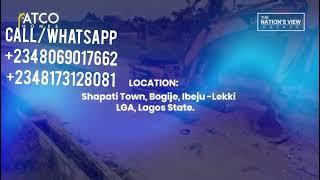 Land For Sale In Nationview Estate Shapati Bogije Ibeju-Lekki Lagos