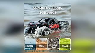 Q156 Amphibious 4WD RC Car 2.4G Off Road Remote Control Cars Waterproof Climbing Vehicle Drift Mo