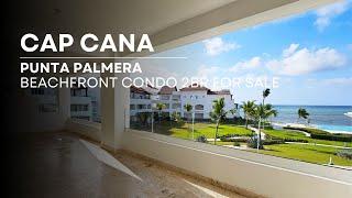 For Sale Oceanfront Condo 2BR in Punta Palmera, Cap Cana, Dominican Republic