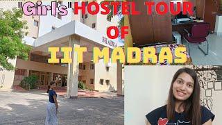 "GIRLS" Hostel Tour , IIT Madras | Room Tour IITM | Bhadra Hostel  | #iitmadras #iit #iitvlog