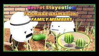 Roblox:"Secret Staycation" ANIMATION"FAMILY MEMBERS" (fanmade animation in the game)