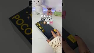 Unboxing POCO X6 #shorts #unboxing #asmr #pocox6 #xiaomi