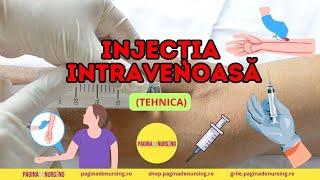 Injecția intravenoasă (Tehnica AMG)