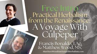 Free Intro - Practical Herbalism from the Renaissance: A Voyage With Culpeper - F. Bonaldo, M. Wood