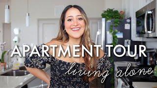 Full Apartment Tour Living Alone 2021 | Naturally Negeen