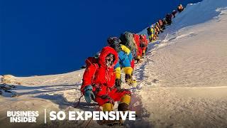 Why Climbing Mount Everest Is So Expensive | So Expensive | Business Insider Marathon