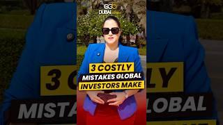 3 Costly Mistakes Global Investors Make in Dubai Real Estate. #realestate #realestatemistakes