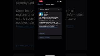 Iphone Xs max ios 16.4 software update  #trending #android #viral #youtubeshorts #share #instagram