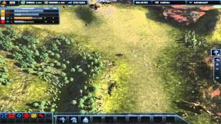 Supreme Commander 2: Me and Evan vs 2 Cheating AI Part 9