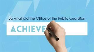 What did the Office of the Public Guardian achieve in 2018?
