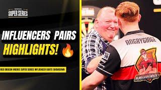 Influencer Darts Pairs Highlights!  - Red Dragon MODUS Super Series Darts Showdown