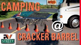 FREE Cracker Barrel Overnight RV CAMPING • Do’s, Don’ts & TIPS