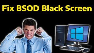 How To Fix BSOD & Black Screens AMD/NVIDIA in Windows