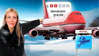 Así es el HOTEL AVIÓN MÁS GRANDE del MUNDO | JumboStay Hotel