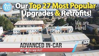 The Advanced In-Car YouTube Channel - What Do We Do? Our Most Popular Upgrades & Retrofits!!!